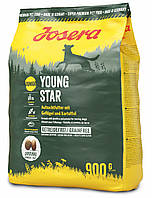 Сухой корм Josera Young Star (Йозера ЯнгСтар) беззерновой корм для щенков и молодых собак, 900 г