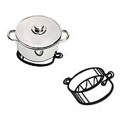 Підставка під гаряче Каструля Peleg Design, фото 2