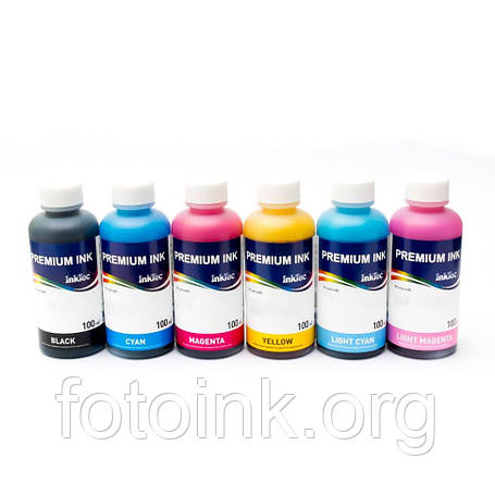 Чорнила InkTec для Epson L1800, L800, L805, L810, L850, L8050, L18050 ( 6 по 100мл), фото 1