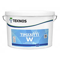 Teknos Timantti W 3л водоразбавляемый акрилат для влагоизоляционных работ Прозрачно-зеленый