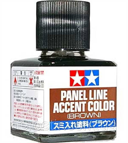 СМЫВКА СВЕТЛО-КОРИЧНЕВАЯ PANEL LINE ACCENT BROWN 40 МЛ.
