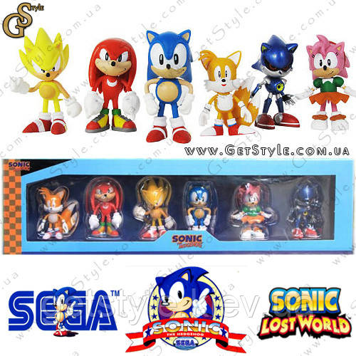 Набір фігурок Сонік — "Sonic Box" — оригінальне паковання
