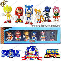 Набор фигурок Соник - "Sonic Box" - оригинальная упаковка