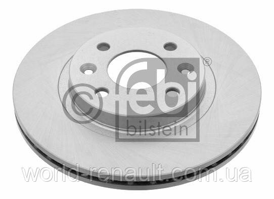 Гальмівний диск передній на Renault Kangoo D=259мм/FEBI 09073 , фото 2