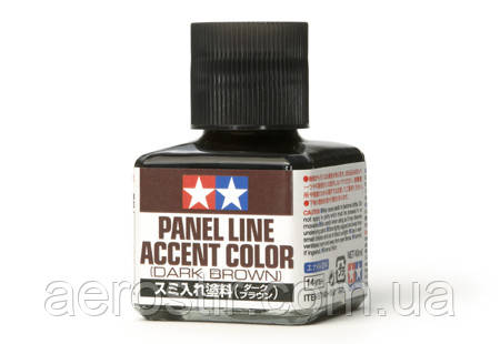СМЫВКА ТЕМНО-КОРИЧНЕВАЯ PANEL LINE ACCENT DARK BROWN 40 мл.