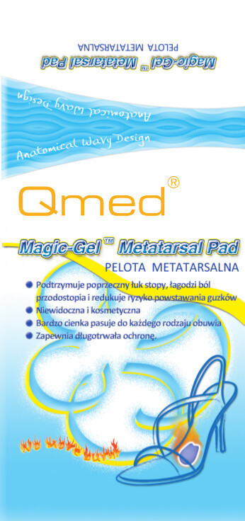 Гелеві подушечки у взуття Qmed Forefoot cushion I108