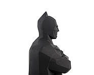 Гіпсова статуетка Batman (чорна), 35 см, фото 4