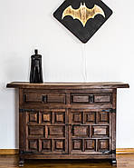 Гіпсова статуетка Batman (чорна), 35 см, фото 6