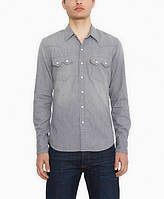 Джинсовая рубашка Levis Sawtooth Western - Grey Denim (L)