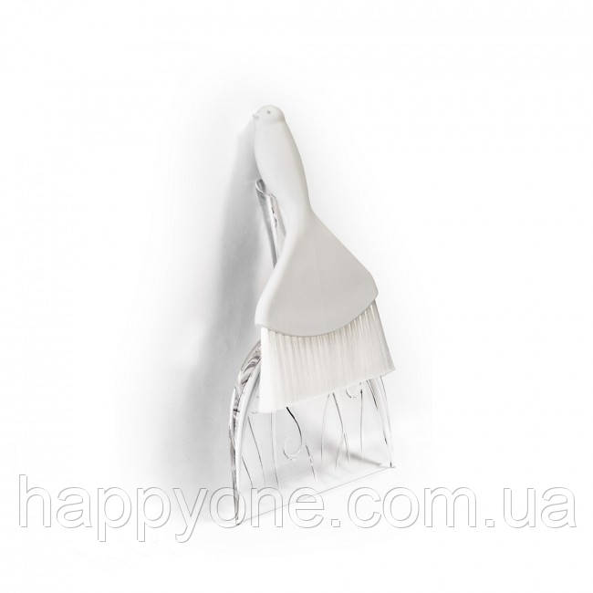 Совок і щітка для прибирання Sweepie Sparrow Qualy (білий), фото 1