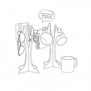 Органайзер для прикрас та аксесуарів Hang On Qualy (білий), фото 3