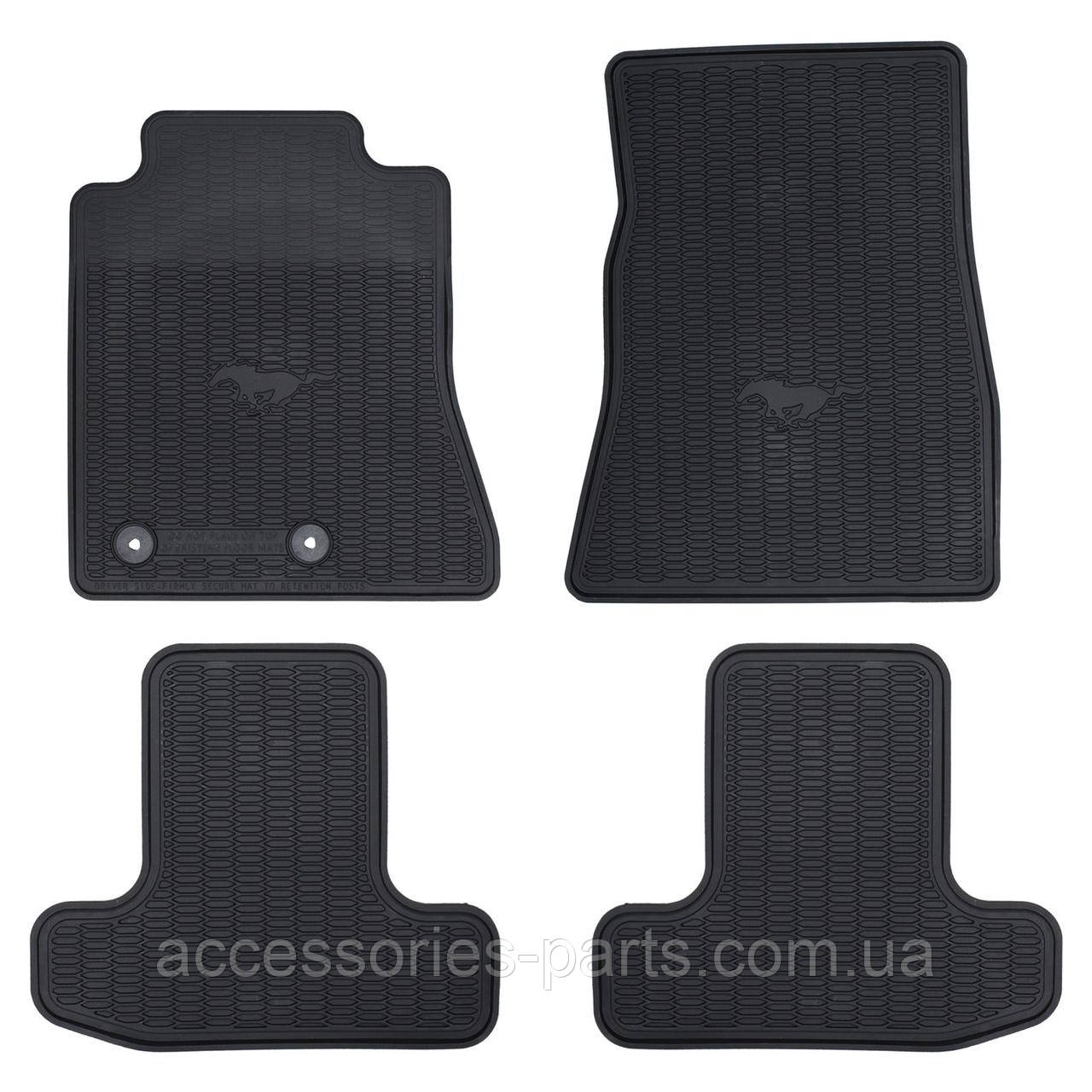Гумові килимки в салон FORD Mustang 15-2018 Нові Оригінальні, фото 1