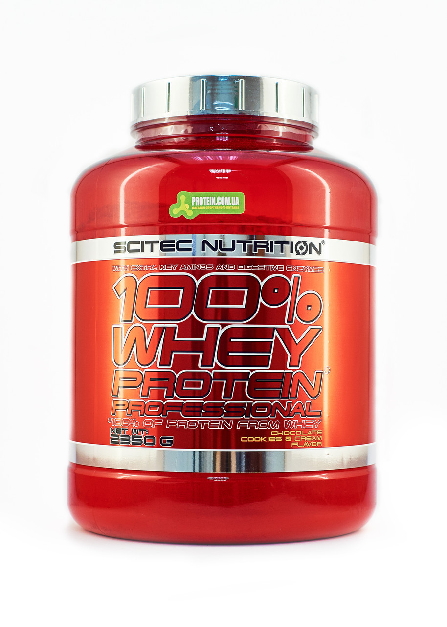 Протеїн Scitec Nutrition 100% Whey Protein Professional 2350 г шоколад печиво