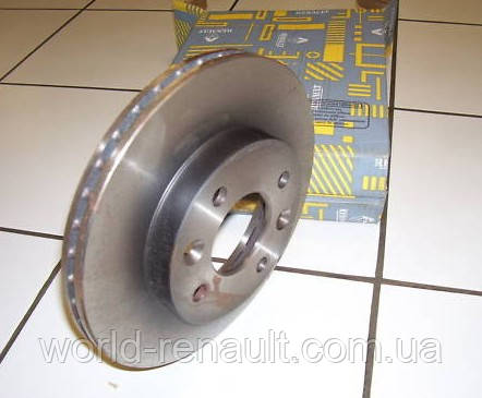 Передній гальмівний диск на Renault Kangoo D=238 мм/ Renault (ORIGINAL) 7701204286, фото 2