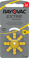 Батарейки для слуховых аппаратов Rayovac EXTRA 10 (8шт)
