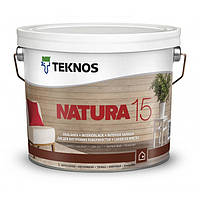 Teknos Natura 15 0,9 л водоразбавляемый акриловый лак без запаха