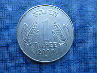 Монета 1 рупия Индия 2000 Кремница Словакия