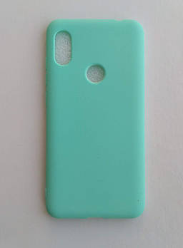 Силіконовий чохол Xiaomi Redmi Note 6 Pro матовий М'ятний 1816P