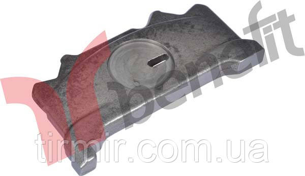 2523 Плита ліва з пазом супорту Wabco PAN19, W0051, WA.60.034.RL, фото 1