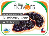 Ароматизатор Real Flavors Blueberry Jam with Toast (Тост с черничным джемом)