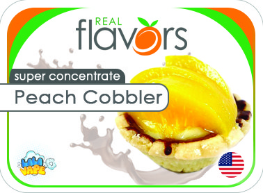 Ароматизатор Real Flavors Peach Cobbler (Персиковий швець)