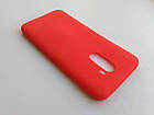 Силіконовий чохол Xiaomi Pocophone F1 червоний матовий Червоний 1817P, фото 3