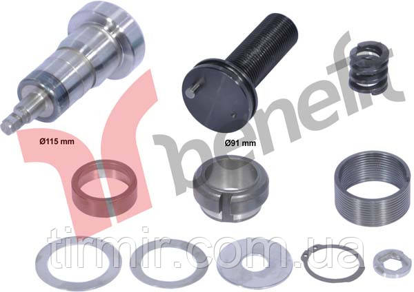 2528 Механізм саморегуляції L = 115 mm супорту Wabco PAN 19-22, W0036, WA.60.022.M2, фото 1