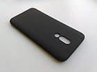 Силіконовий чохол Meizu 16 матовий Чорний, фото 3