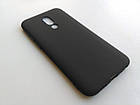 Силіконовий чохол Meizu 16 матовий Чорний, фото 4