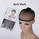 Сіточка для сну чорна для волосся безрозмірна, фото 5