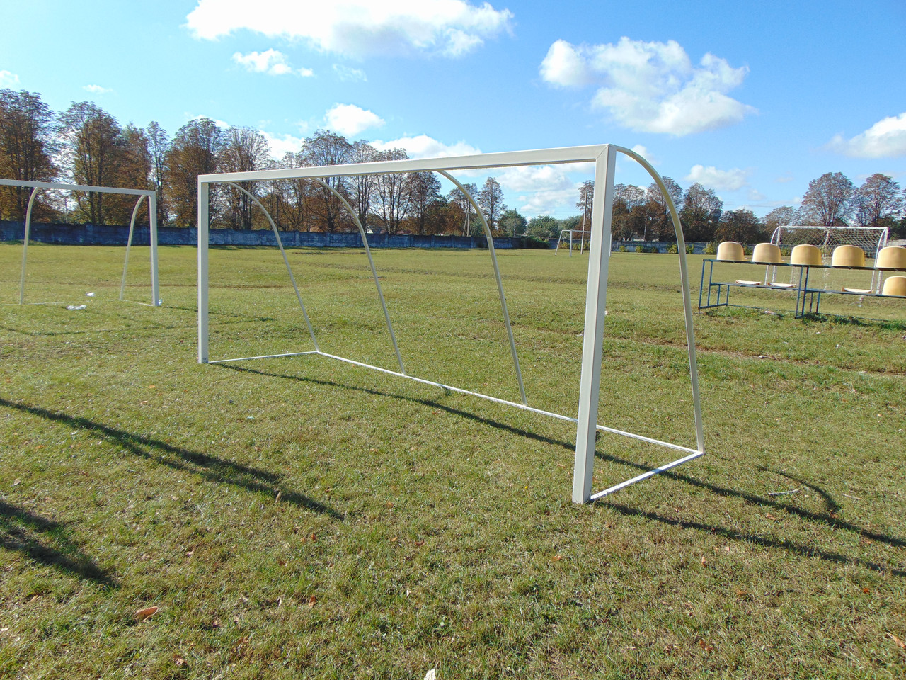 Ворота футбольні 6х2,2 м, фото 1