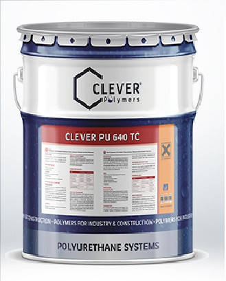 Клевер ПУ 640 МС / Clever PU 640 TC - прозоре поліуретанове покриття для підлоги уп. 4 кг, фото 2