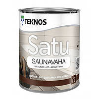 Teknos Satu Saunavaha 0,9 л водоразбавляемое прозрачное защитное средство