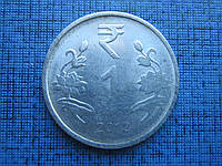 Монета 1 рупия Индия 2012 2015 Калькута цена за монету