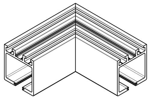 Г-подібна ділянка паркінгу рейки трека несного R-профіля