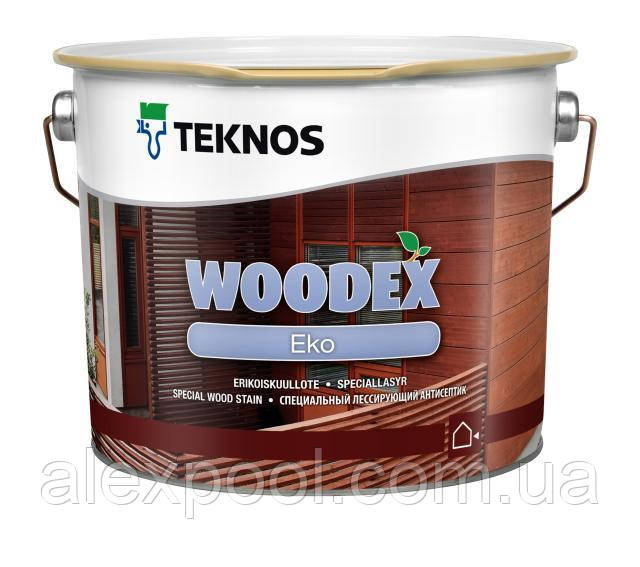 WOODEX EKO 0,9 л Специальный лессирующий антисептик - фото 1 - id-p808071528