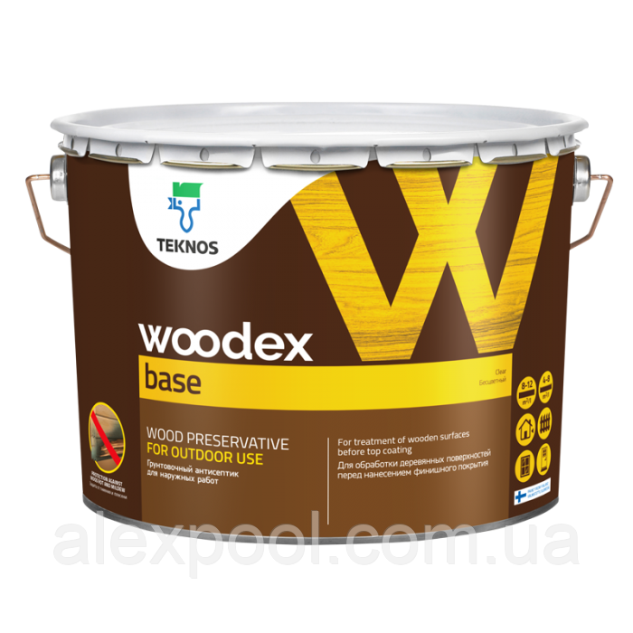 WOODEX BASE 3 л Ґрунтувальний антисептик