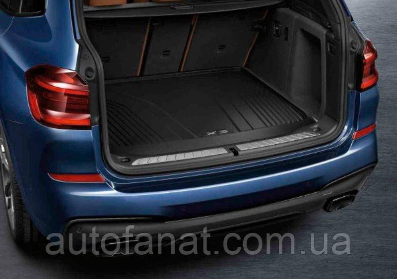 Килимок у багажник BMW X3 (G01) 2017-, чорний оригінал (51472450516)