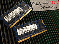 Оперативна пам`ять ELPIDA DDR3 4GB 2Rx8 SO-DIMM PC3 12800S 1600mHz Intel/AMD