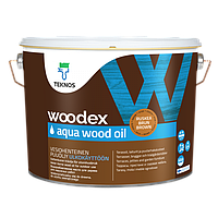 Teknos Woodex Aqua Wood 0,9 л масло для защиты наружных деревянных поверхностей