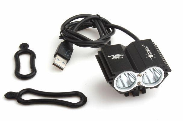 Велосипедна Фара сова solarstorm cree xm-l2 usb 1600люмен