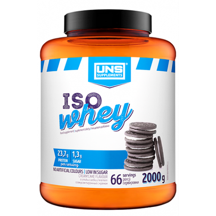 Сироватковий ізолят протеїн UNS Iso Whey 2000 г, фото 1