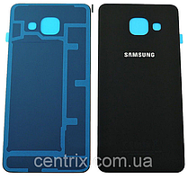 Задня кришка для Samsung A710F Galaxy A7 (2016), чорна