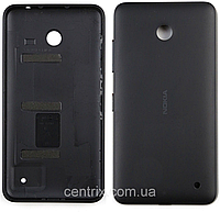 Задняя крышка для Nokia 630 Lumia Dual Sim, черная