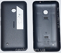 Задняя крышка для Nokia 530 Lumia, черная, оригинал