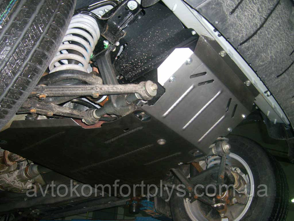 Металева (сталева) захист двигуна (картера) Chevrolet Niva (2002-) (V-1.7 ) (оцинкована), фото 1