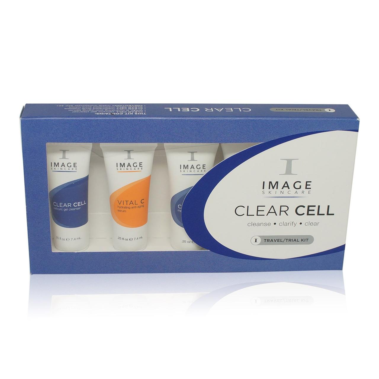 IMAGE Skincare Пробный набор Clear Cell Trial Kit 5х7,4ml, фото 1