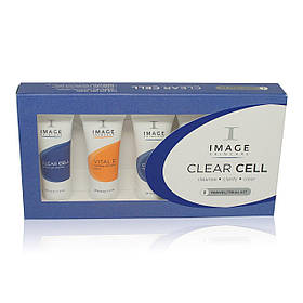 IMAGE Skincare Пробный набор Clear Cell Trial Kit 5х7,4ml