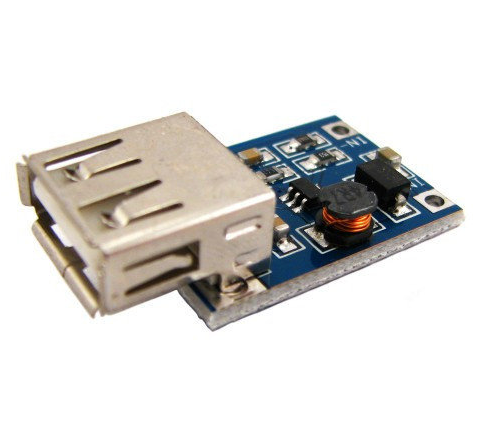 Підвищуючий перетворювач напруги DC-DC 0.9-5В на 5В + USB-роз'єм