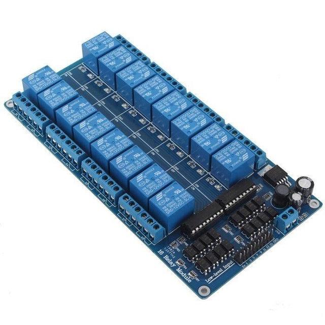 16-канальний модуль реле 5V для Arduino PIC ARM